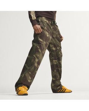 adidas Pantalón Diseño Tipo Cargo Oversize - Marrón