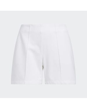 adidas Pintuck 5-inch Pull-on Golf Shorts - White