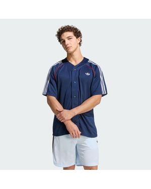adidas Adicolor Baseball Jersey - Blue