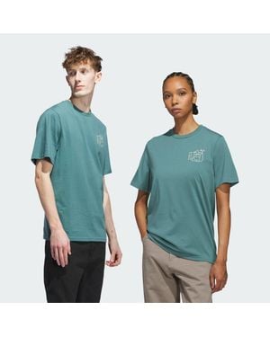 adidas Shmoofoil Stairs T-Shirt - Blue