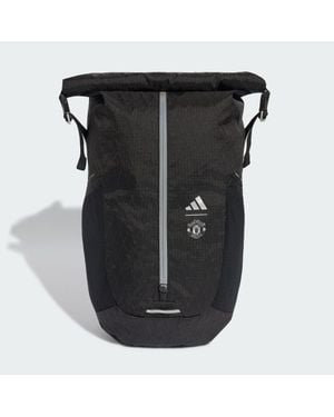 adidas Manchester United Player Rucksack - Schwarz
