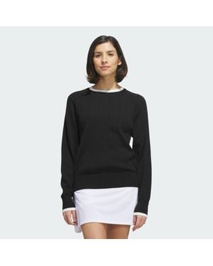adidas Sudadera De Punto Cuello Redondo Ultimate365 - Negro