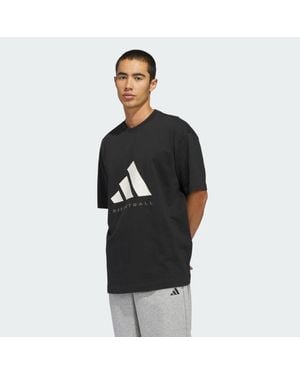 adidas Basketball T-Shirt (Gender Neutral) - Black