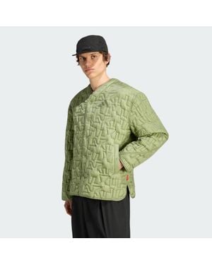 adidas Terrex Xploric Primaloft Loose Fill Insulated Liner Jacket - Green
