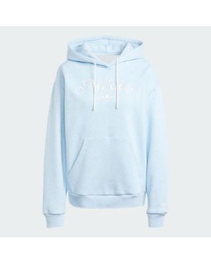 adidas Originals Graphic Loose Hoodie - Blue