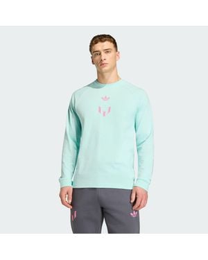 adidas Messi Long Sleeve Long-Sleeve Top - Green