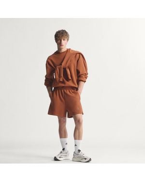 adidas Soft Lux Shorts - Brown