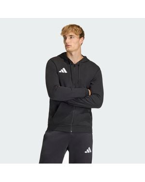 adidas Entrada26 Full Zip Hoodie - Black