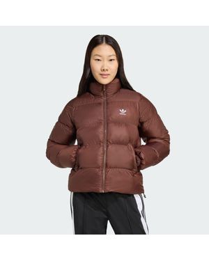 adidas Adicolor Short Puffer Jacket - Brown
