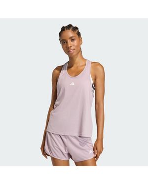 adidas Pacer Essentials Knit High-Rise Shorts - Purple
