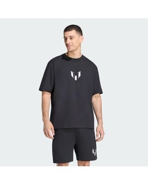 adidas Messi Zne T-Shirt - Black