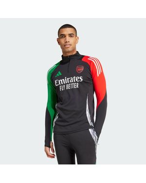 adidas Arsenal Tiro Quarter-Zip Training Top - Red
