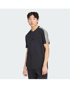 adidas Kit 3-Stripes Regular T-Shirt - Blue
