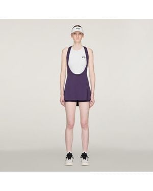 adidas Y-3 Tennis Pro Bib - Purple