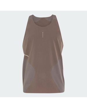 adidas Running X Hermanos Koumori Running Singlet - Brown