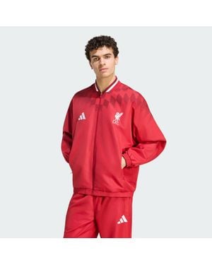 adidas Liverpool Fc Stadium Track Top - Red