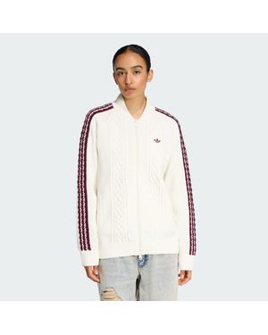 adidas Chaqueta Deportiva De Punto Originals Archive Cutline - Blanco