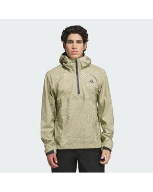 adidas Ultimate365 Tour Climaproof+ Parka Jacket - Green