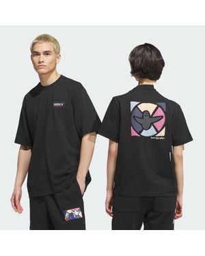 adidas Camiseta Skateboard X Mark Gonzales Modernist - Negro