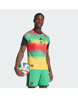 adidas Jamaica 26 X Bob Marley Home Pre Match Jersey - Green
