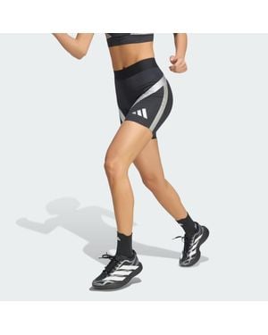 adidas Adizero Pro Running Techfit Short Leggings - Blue