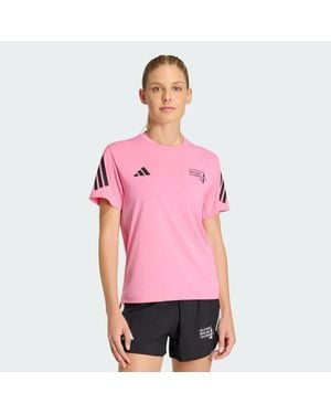 adidas Berlin Half Marathon T-Shirt - Pink