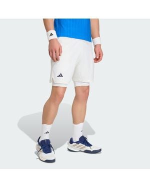adidas Tennis Climacool Shorts & Tights Set - Blue