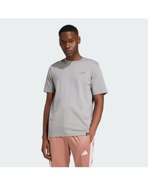 adidas Lounge Slide Graphic T-Shirt - Grey