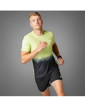 adidas Camiseta Own The Run Climacool Colorblock - Multicolor