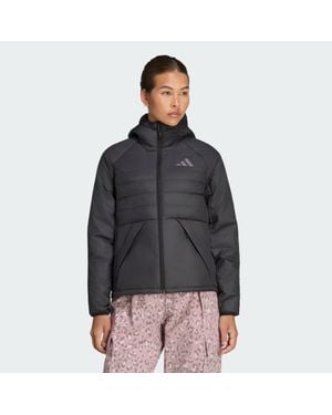 adidas Chaqueta Con Capucha Térmica Terrex Multi Climawarm - Negro