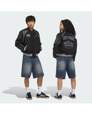 adidas Pantalón Corto Vaquero Skateboard X Tyshawn Washed - Negro