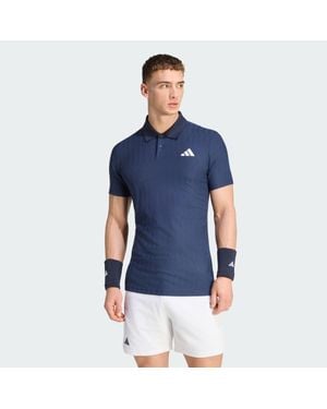 adidas Tennis Climacool+ Airchill Freelift Polo Shirt - Blue