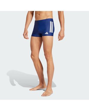 adidas Originals 3-Stripes Swim Boxers 2-Inch - Blue