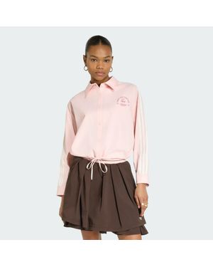 adidas Originals Shirt Adidas Sports Shirt Ls - Pink