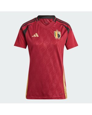 adidas Belgium Home Shirt 2024 - Red