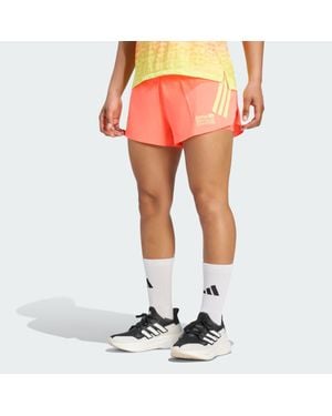 adidas Pantalón Corto 2 En 1 Bmw Berlin-Marathon 2026 - Rosa