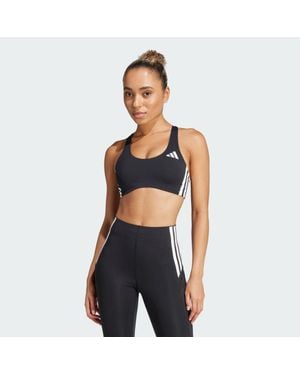 adidas Adizero Run Medium Support Bra - Blue