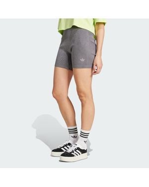 adidas Mallas Cortas Essentials Rib 1/4 Washed - Gris