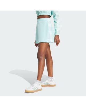 adidas Adicolor 3-Streifen Minirock - Blau