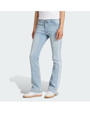 adidas Pantalón Ajustado Denim Lr Adilenium Season 4 Teamgeist - Azul