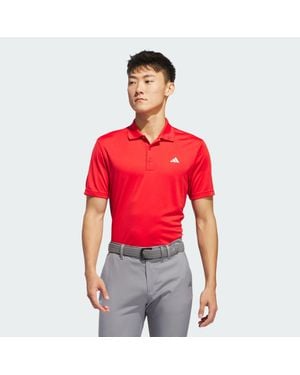 adidas Adi Performance Polo Shirt - Red