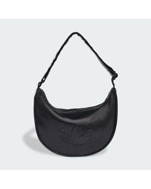 adidas Adicolor Half Crescent Bag Metallic Pu - Black