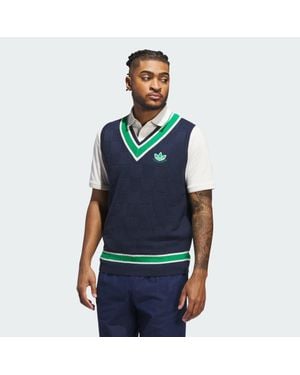 adidas Originals Knit Vest - Blue