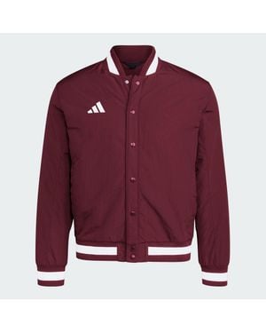 adidas Dugout Coaches Jacket (Gender Neutral) - Red
