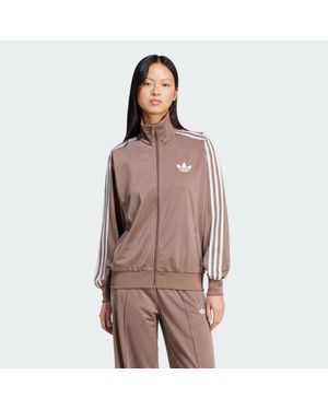 adidas Originals Adicolor Classic Firebird Loose Track Top - Brown