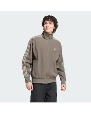 adidas Firebird Corduroy Track Top - Brown