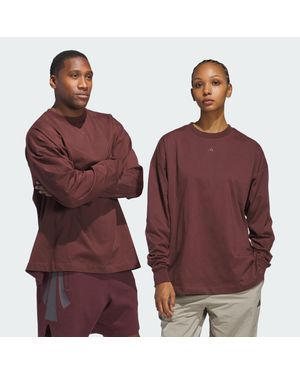 adidas Basketball Longsleeve – Genderneutral - Rot