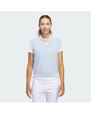 adidas Ultimate365 Tour Strickweste - Blau