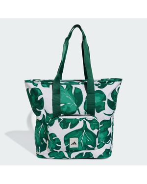 adidas Leaf Print Tote - Green