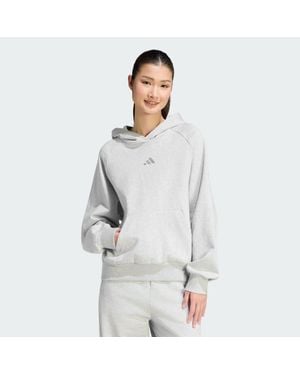 adidas Kit Small Logo Hoodie - Grey